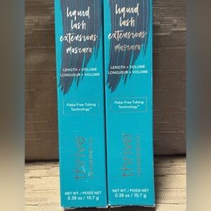 LOT/2 Thrive Causemetics Lash Extensions Mascara Length & Volume NOLA Deep Blue